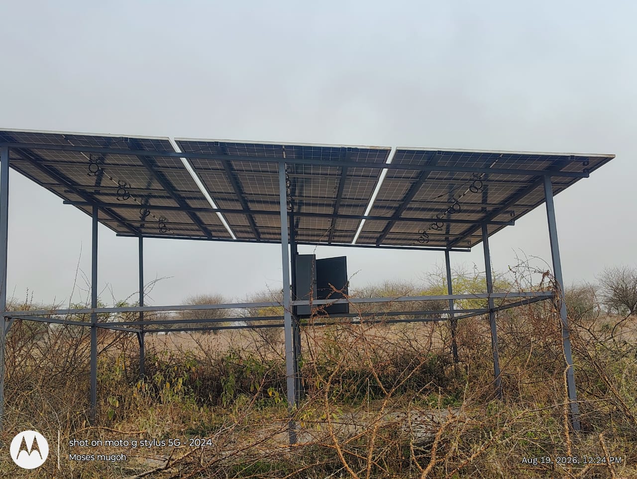 Tier-1 solar photovoltaic panel structure and automated smart controller